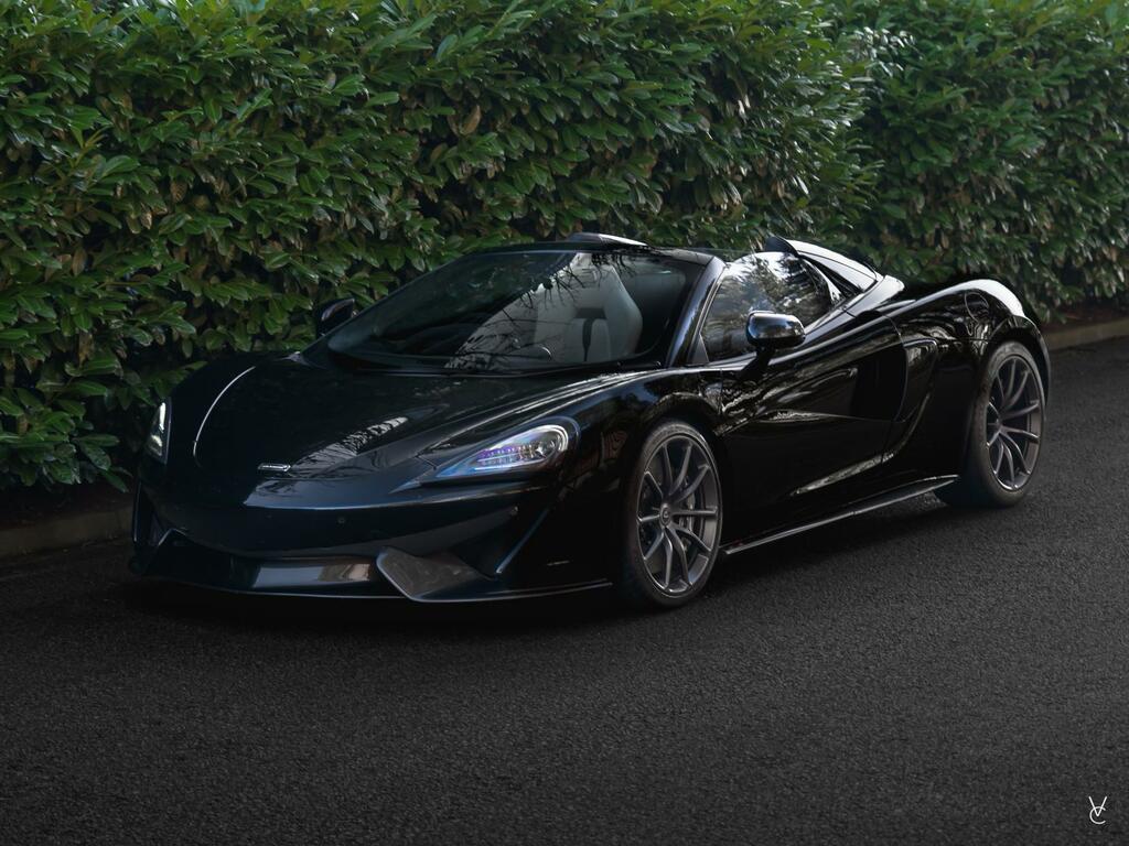 McLaren 570S Black Black #3