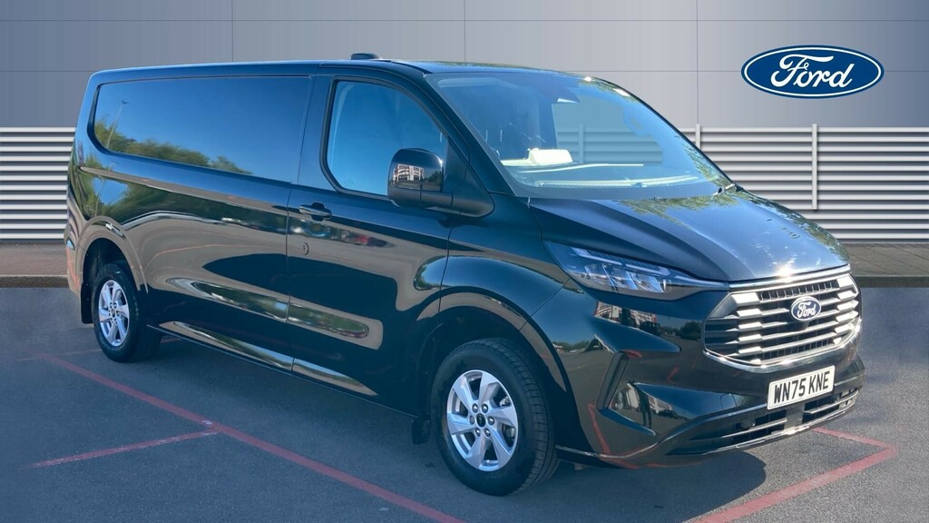 Ford Transit Custom Limited WN75KNE Black