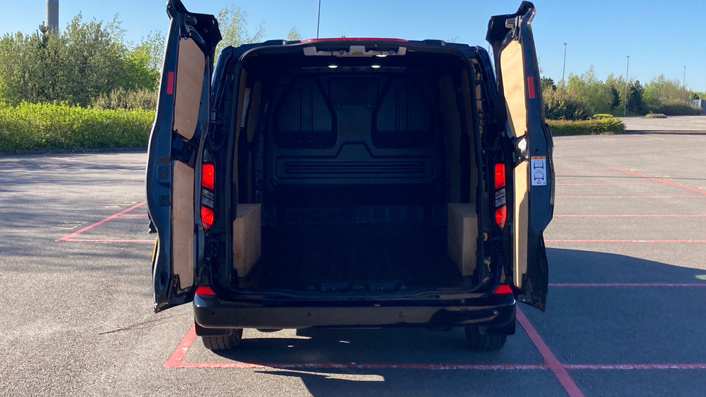 Ford Transit Custom Limited WN75KNE Black #3