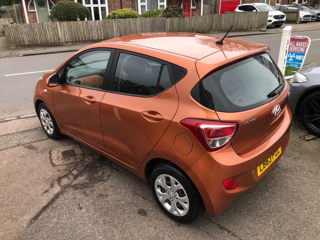 Hyundai I10 1.2 Se Euro 5 LB63FZL Orange #4