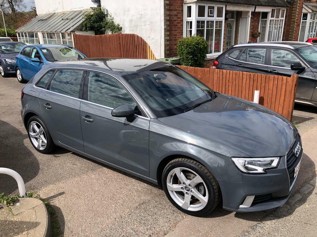 Audi A3 1.6 Tdi 30 Sport Sportback Euro 6 S S GJ69NBL Grey #5