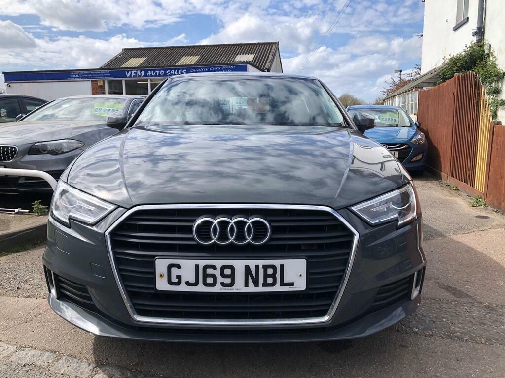 Audi A3 1.6 Tdi 30 Sport Sportback Euro 6 S S GJ69NBL Grey #6
