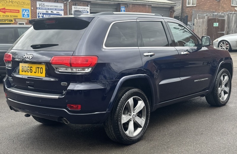 Jeep Grand Cherokee 3.0 V6 Crd Overland Blue #5