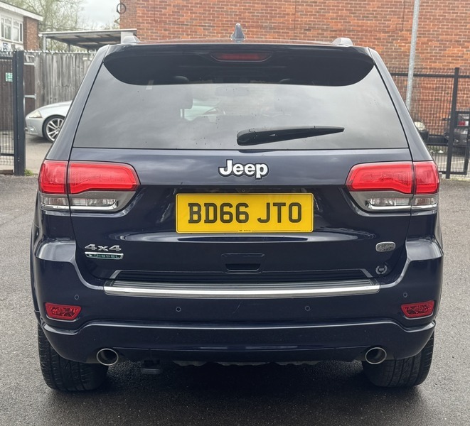 Jeep Grand Cherokee 3.0 V6 Crd Overland Blue #4
