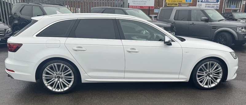 Audi S4 3.0 Tfsi V6 Estate KP18XDM White #6