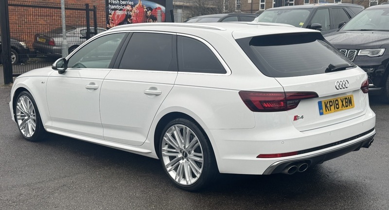 Audi S4 3.0 Tfsi V6 Estate KP18XDM White #3