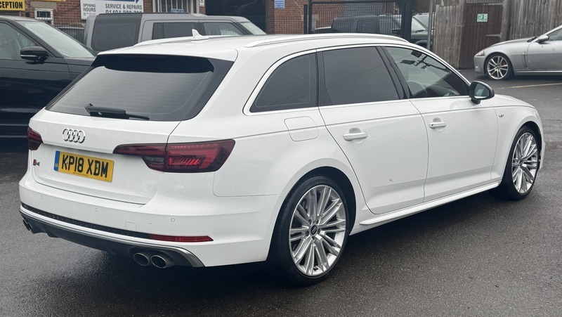 Audi S4 3.0 Tfsi V6 Estate KP18XDM White #5