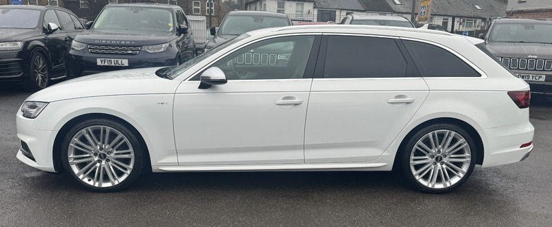 Audi S4 3.0 Tfsi V6 Estate KP18XDM White #2
