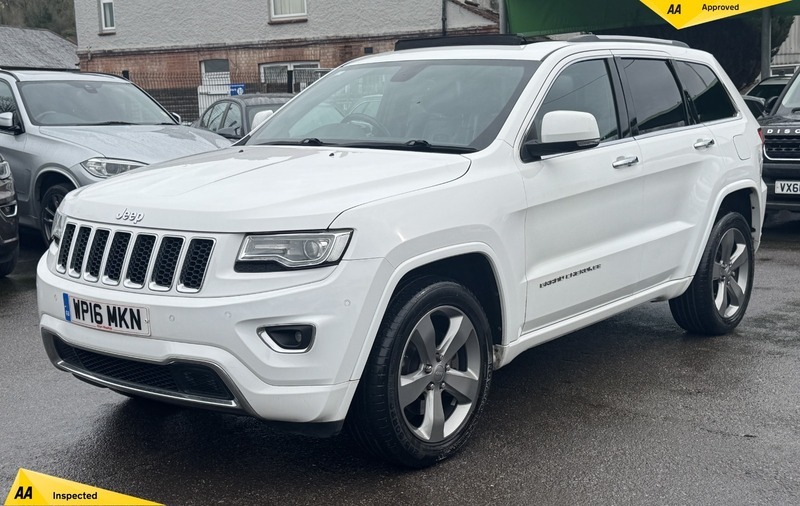 Jeep Grand Cherokee 3.0 V6 Crd Overland White