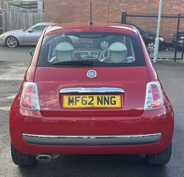 Fiat 500 1.2 Lounge Hatchback Red #4
