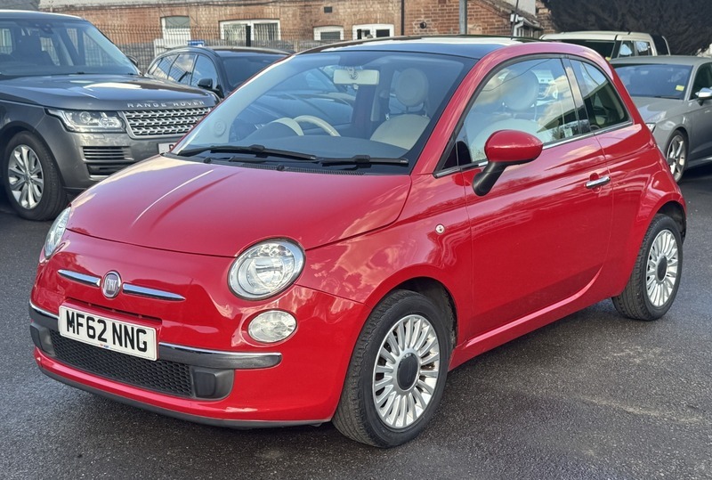 Fiat 500 1.2 Lounge Hatchback Red