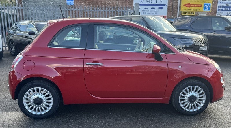 Fiat 500 1.2 Lounge Hatchback Red #6
