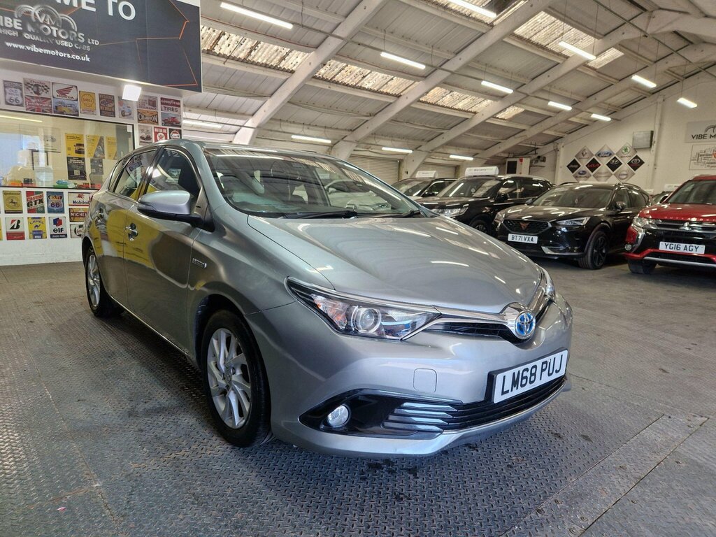 Toyota Auris 1.8 Vvt-h Icon Tech Cvt Euro 6 Ss LM68PUJ Grey #3