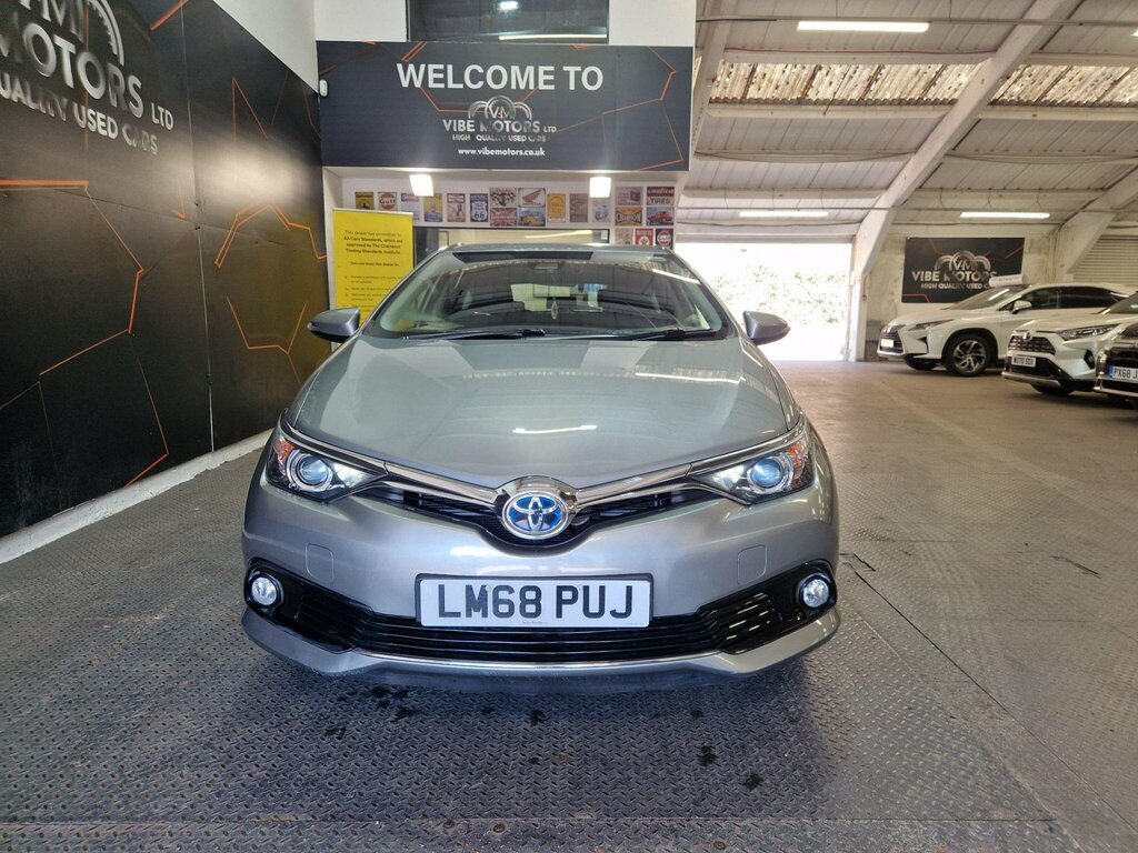 Toyota Auris 1.8 Vvt-h Icon Tech Cvt Euro 6 Ss LM68PUJ Grey #2