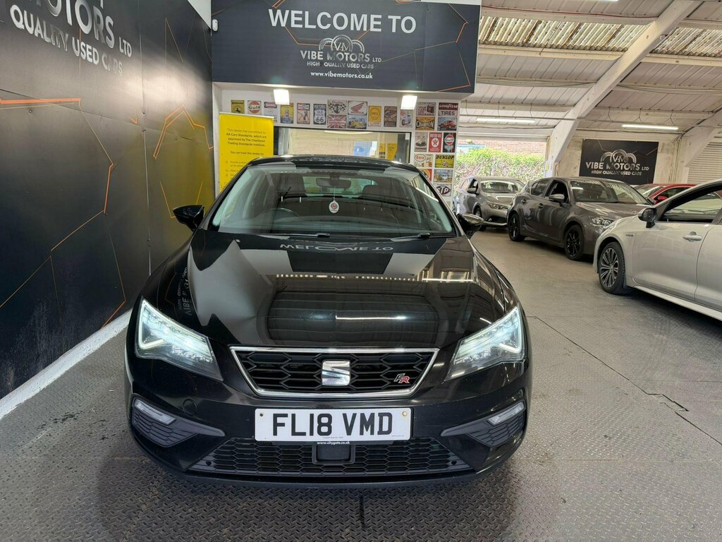 Seat Leon 1.8 Tsi Fr Technology Dsg Euro 6 Ss FL18VMD Black #2