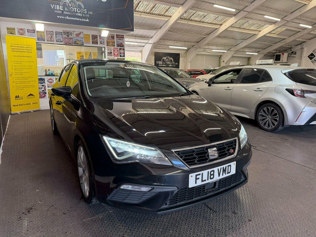 Seat Leon 1.8 Tsi Fr Technology Dsg Euro 6 Ss FL18VMD Black #3