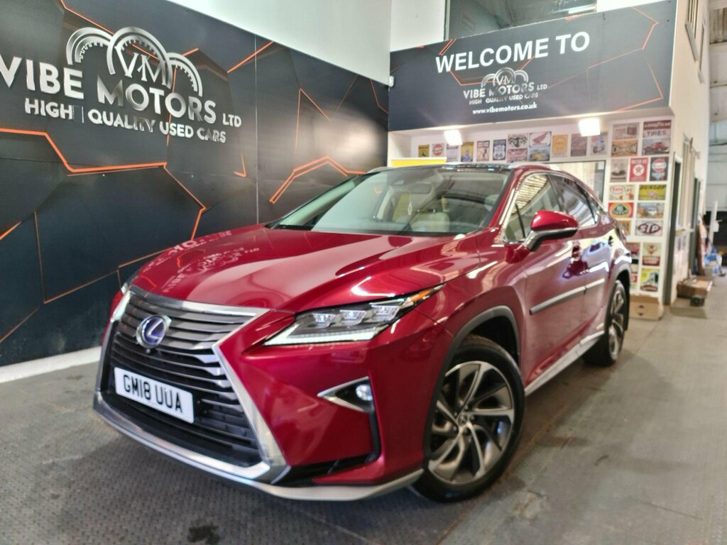 Lexus RX 3.5 450H V6 Premier Cvt 4Wd Euro 6 Ss Red