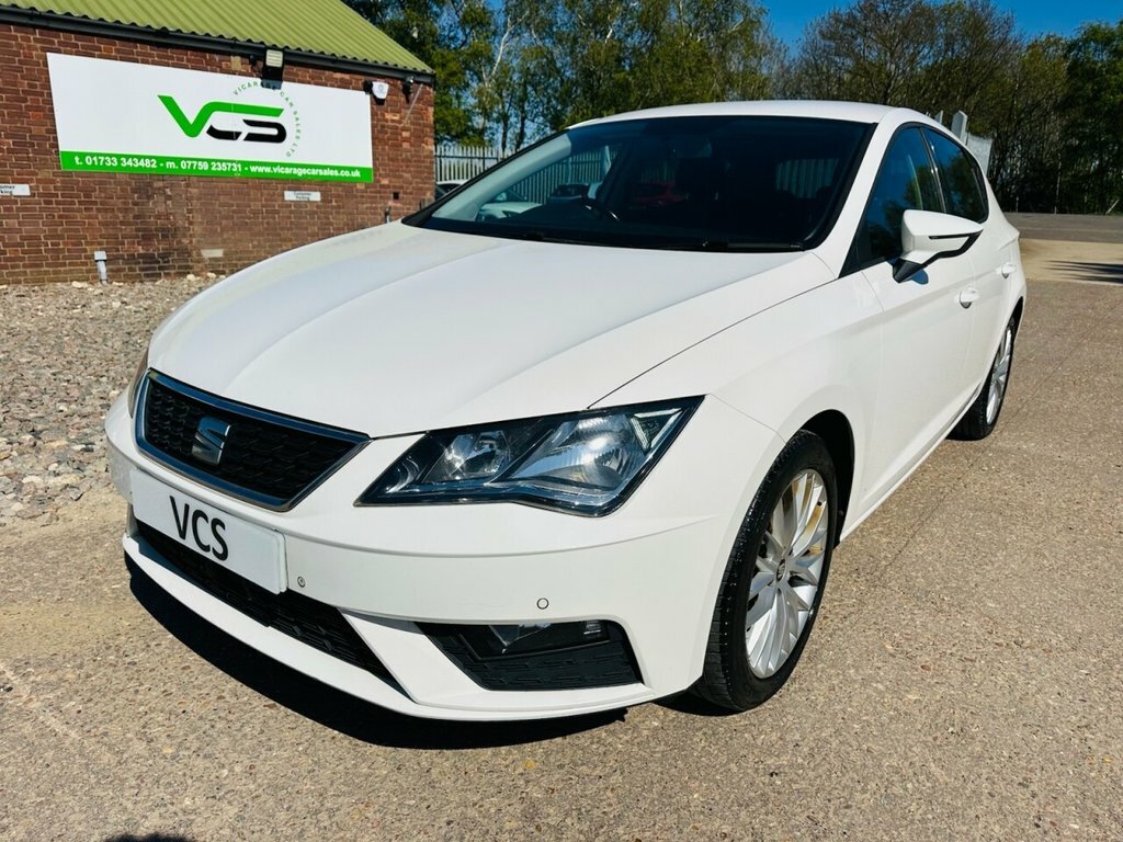 Seat Leon 1.6L Se Dynamic KN20ZZK White #3