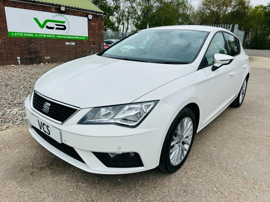 Seat Leon 1.6L Se Dynamic KN20ZYE White #3