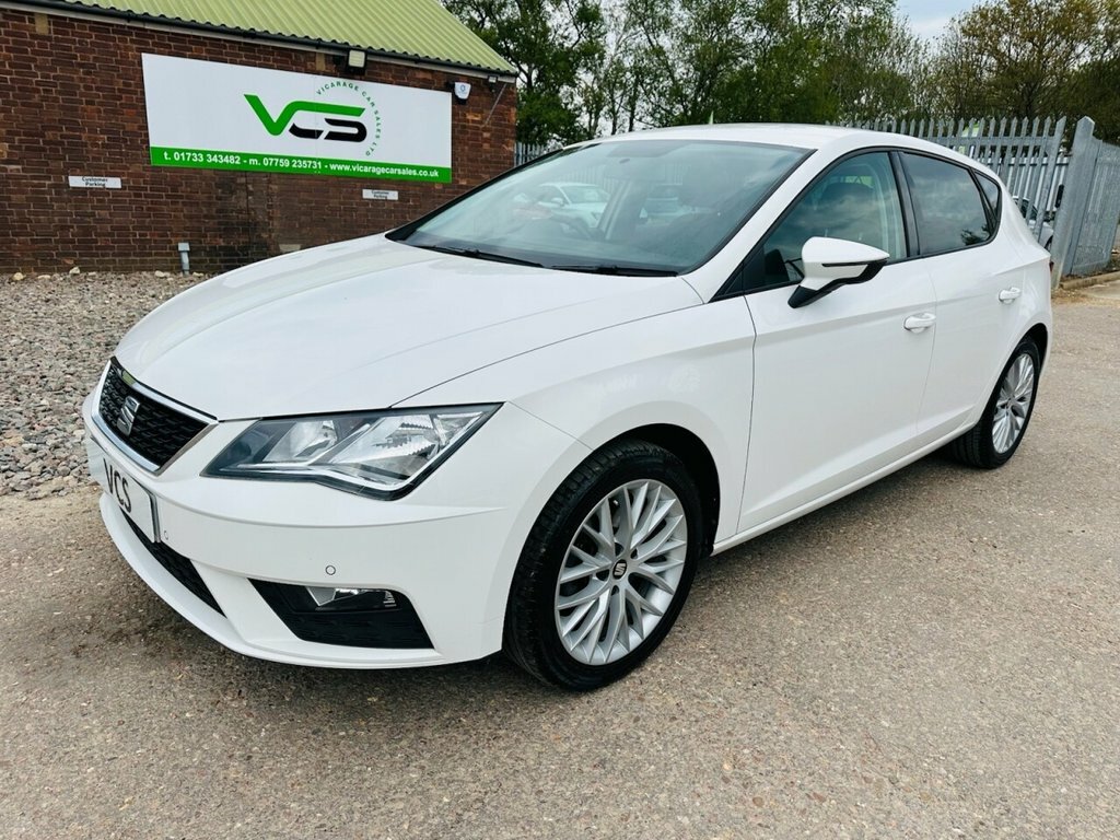Seat Leon 1.6L Se Dynamic KN20ZYE White #4