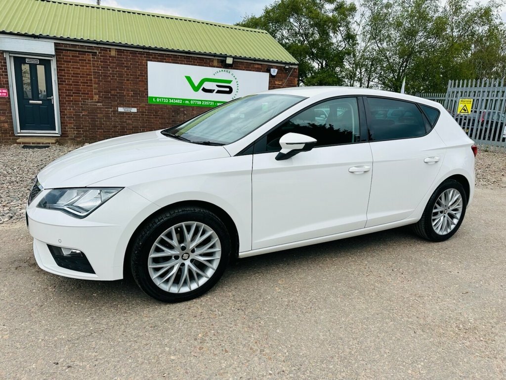 Seat Leon 1.6L Se Dynamic KN20ZYE White #6