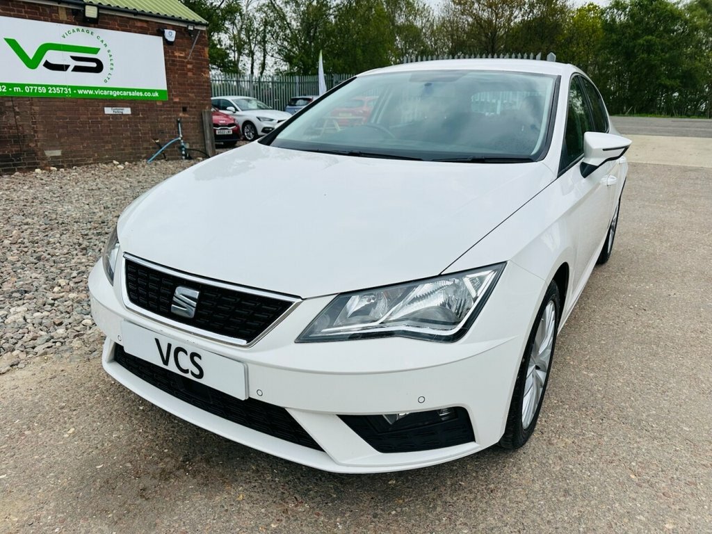 Seat Leon 1.6L Se Dynamic KN20ZYE White #2