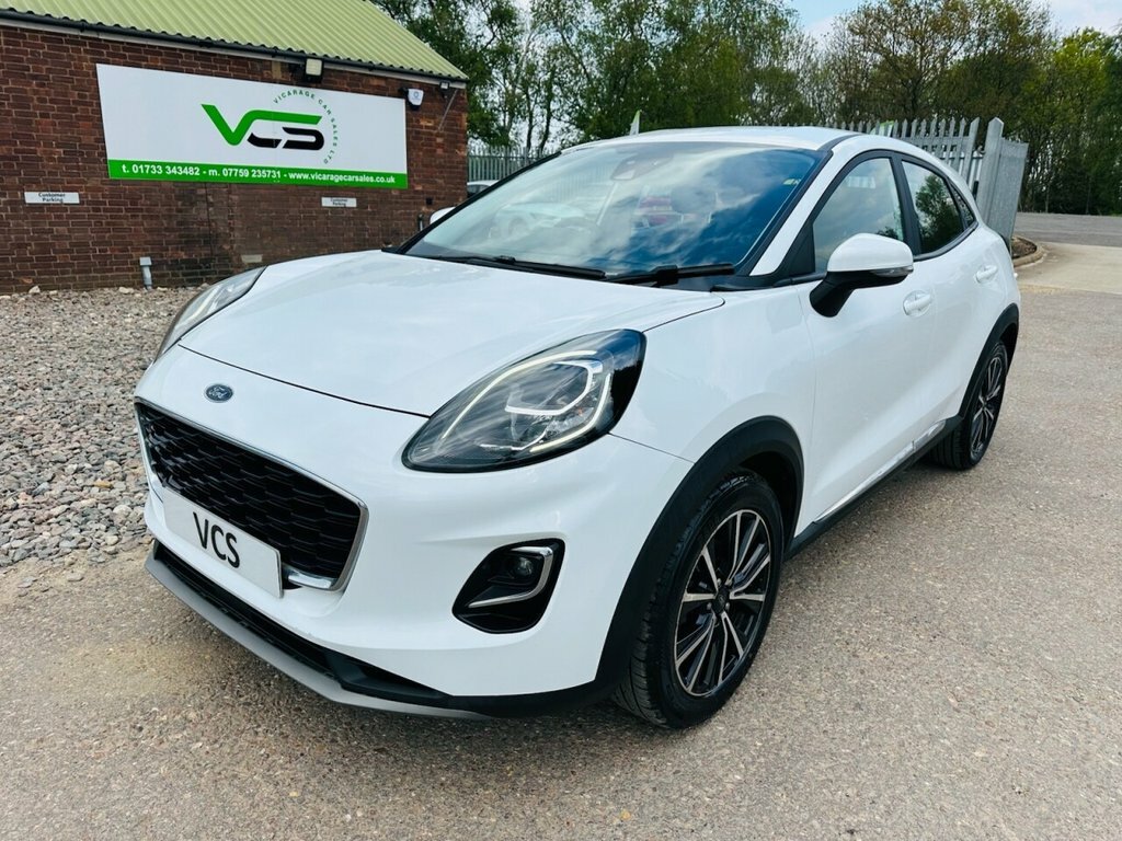 Ford Puma 1L Titanium White