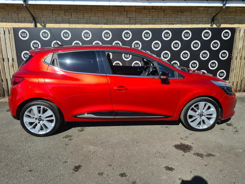 Renault Clio 1.5 Dynamique S Medianav Dci 90 Stop Start 2014 Red #4