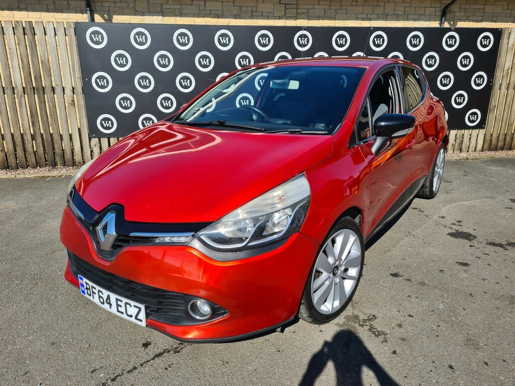 Renault Clio 1.5 Dynamique S Medianav Dci 90 Stop Start 2014 Red #3