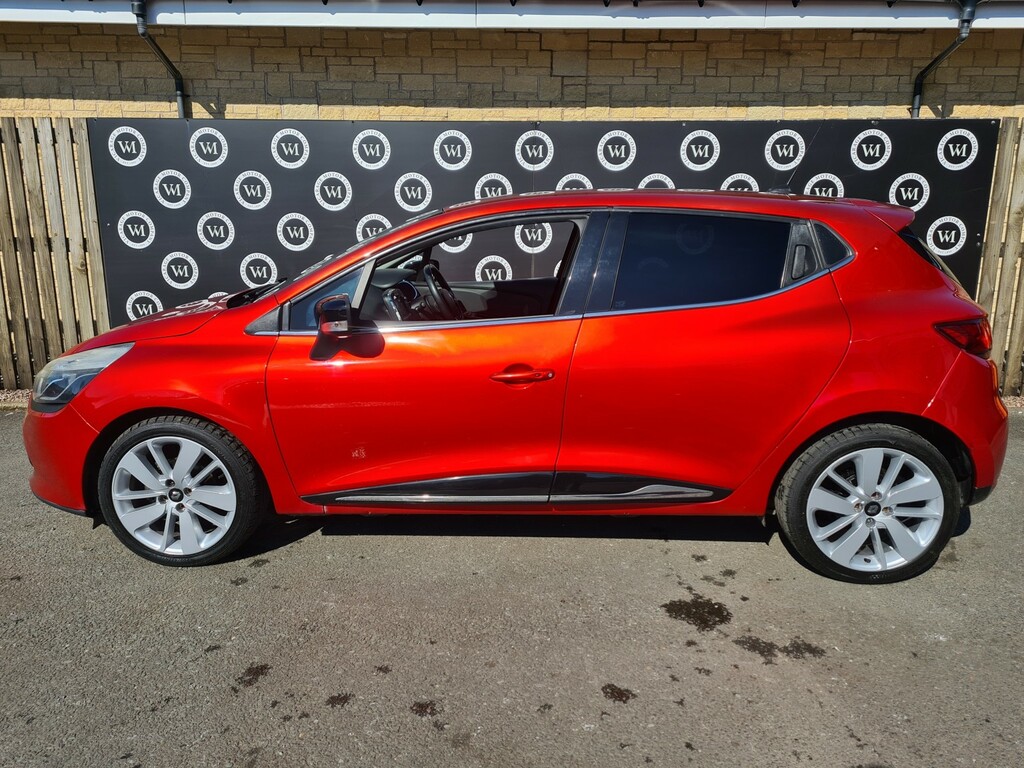 Renault Clio 1.5 Dynamique S Medianav Dci 90 Stop Start 2014 Red #5