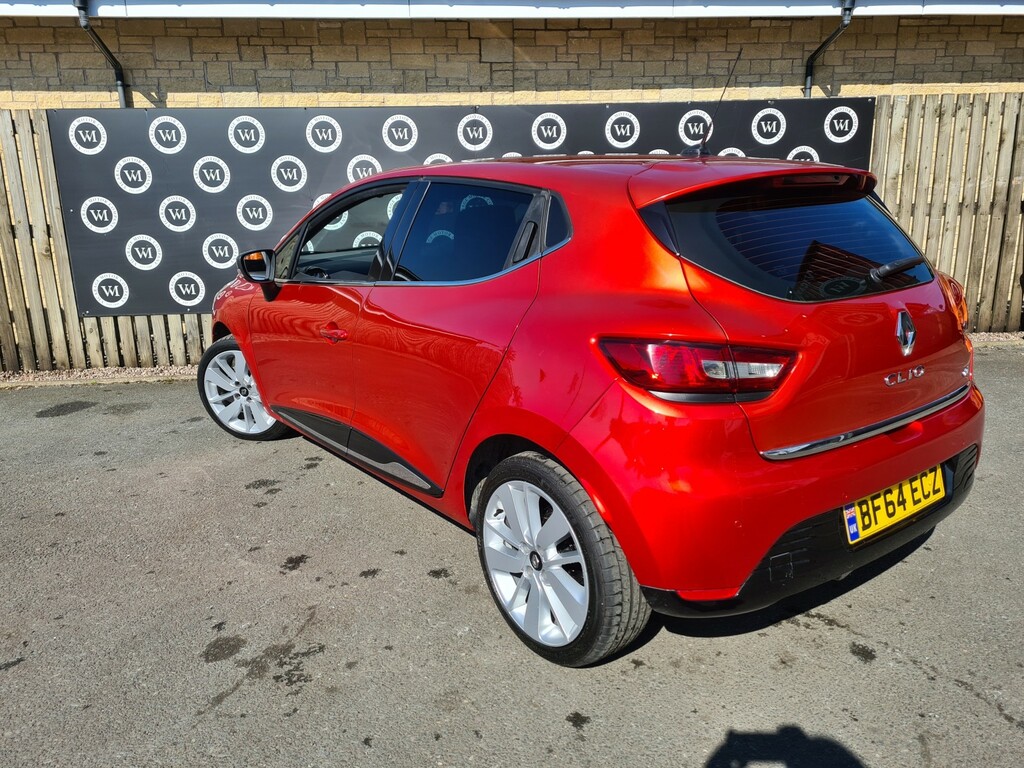 Renault Clio 1.5 Dynamique S Medianav Dci 90 Stop Start 2014 Red #6