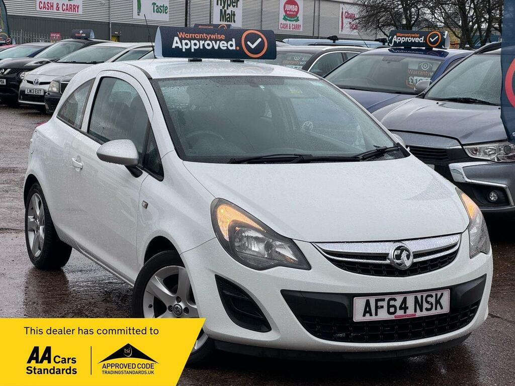 Vauxhall Corsa Sting Ecoflex AF64NSK White