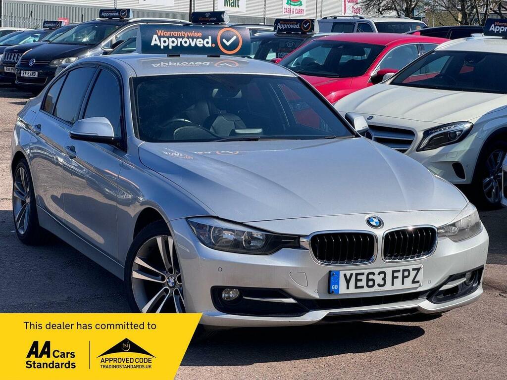 BMW 3 Series 320D Xdrive Sport YE63FPZ Silver