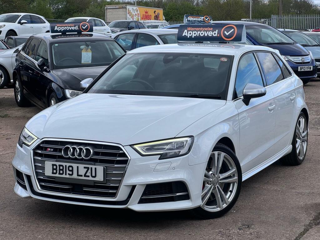 Audi S3 2.0 Tfsi Sportback S Tronic Quattro Euro 6 S S 5 BB19LZU White #2