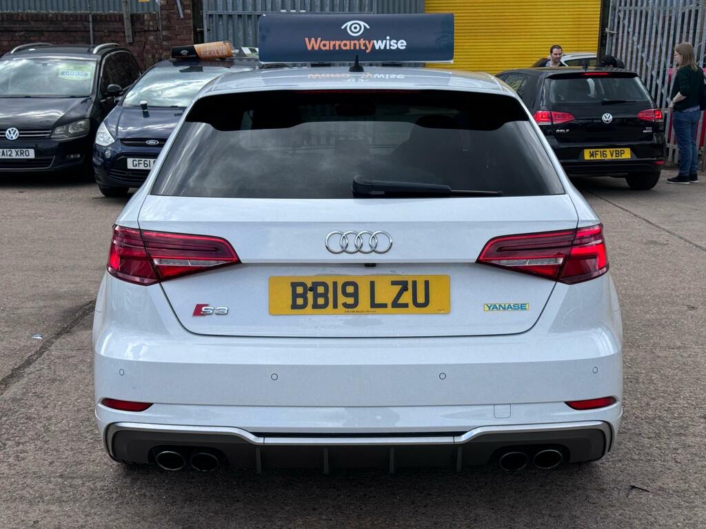 Audi S3 2.0 Tfsi Sportback S Tronic Quattro Euro 6 S S 5 BB19LZU White #6