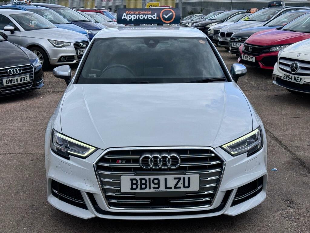 Audi S3 2.0 Tfsi Sportback S Tronic Quattro Euro 6 S S 5 BB19LZU White #3