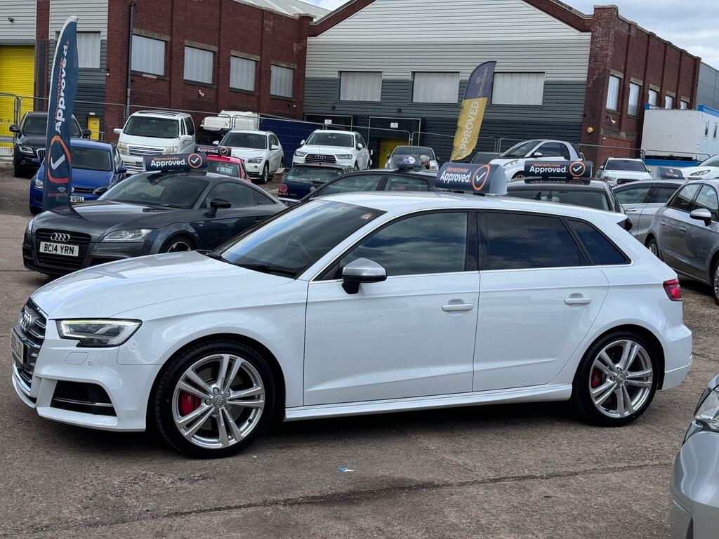 Audi S3 2.0 Tfsi Sportback S Tronic Quattro Euro 6 S S 5 BB19LZU White #5
