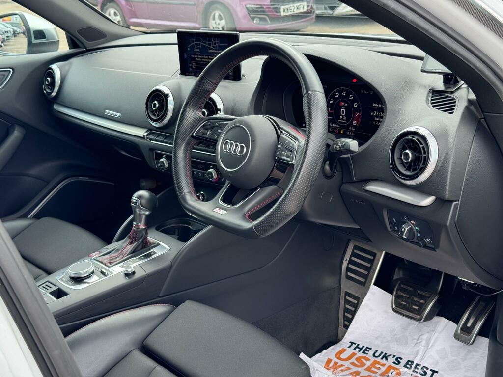 Audi S3 2.0 Tfsi Sportback S Tronic Quattro Euro 6 S S 5 BB19LZU White #4