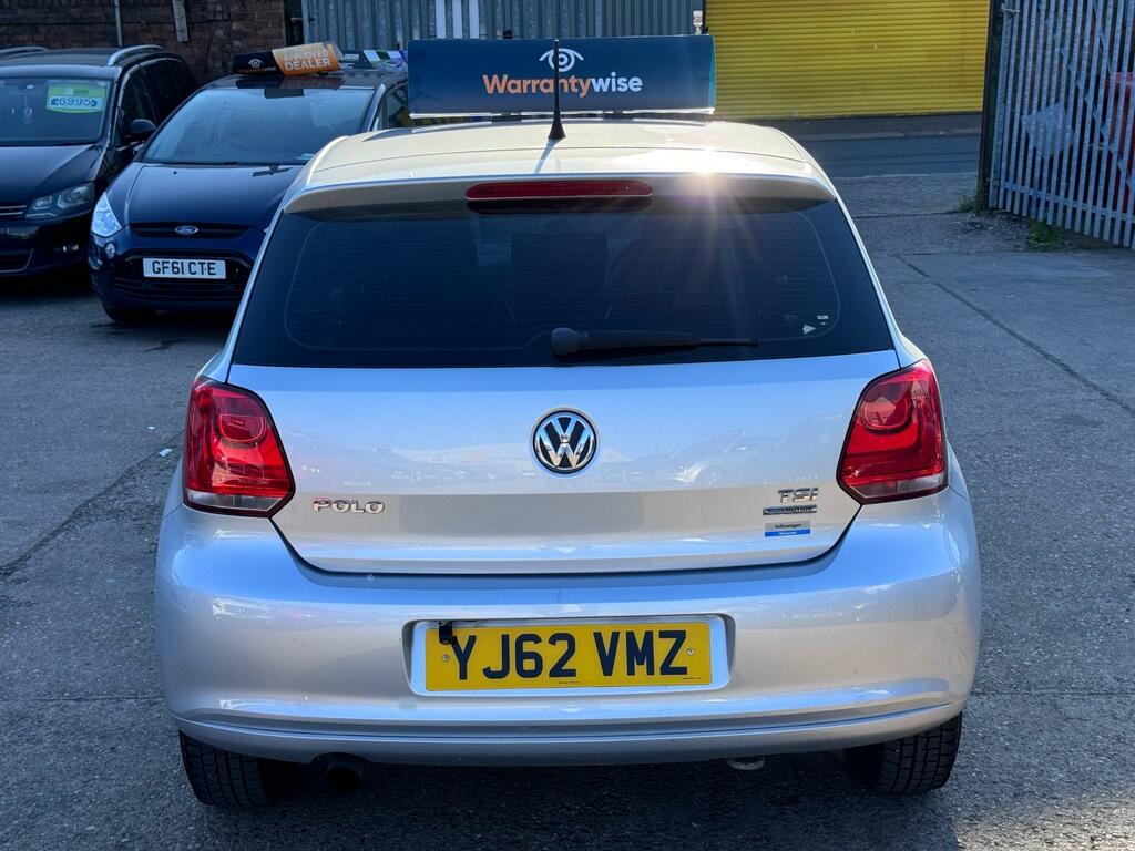 Volkswagen Polo 1.2 Tsi Bluemotion Tech Match Edition Dsg Euro 6 YJ62VMZ Silver #6