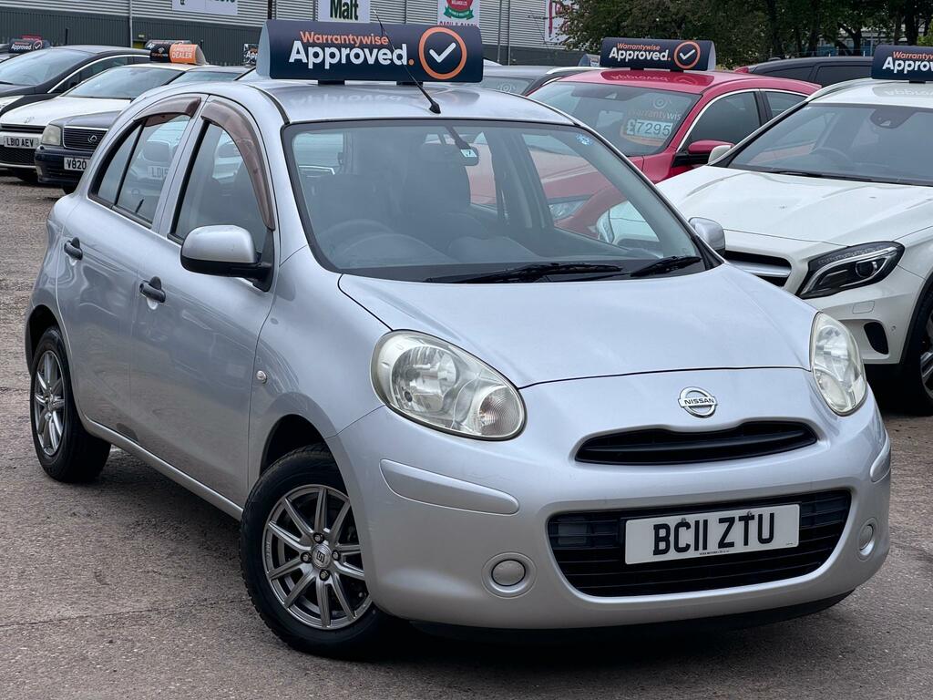 Nissan Micra 1.2 12V Visia Cvt Euro 5 Silver