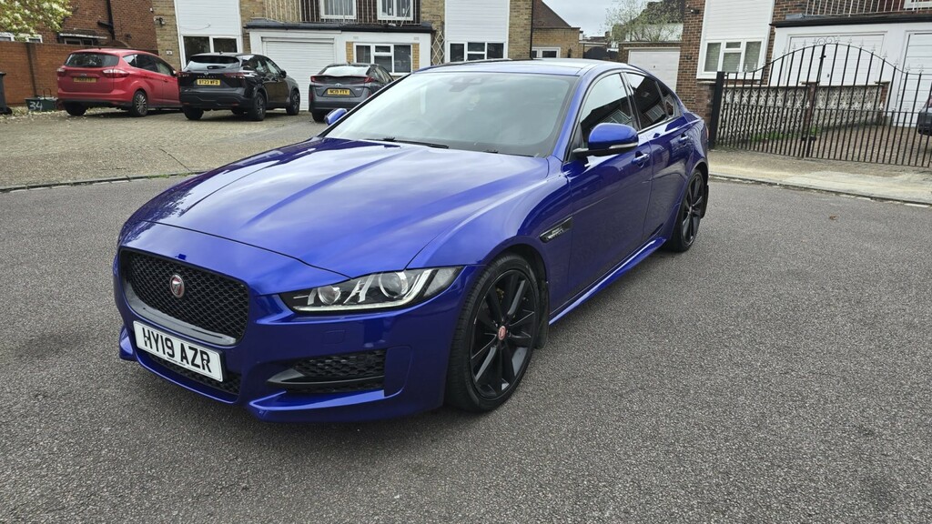 Jaguar XE 2.0 D R-sport 2019 HY19AZR Blue #4
