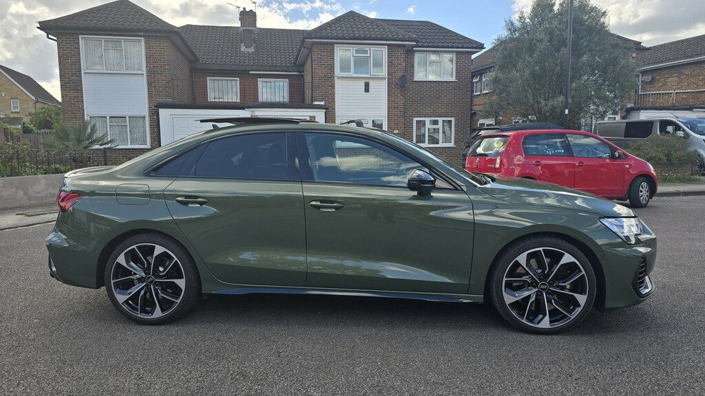 Audi S3 2.0 Tfsi Black Edition 2025 HJ25YZG Green #2