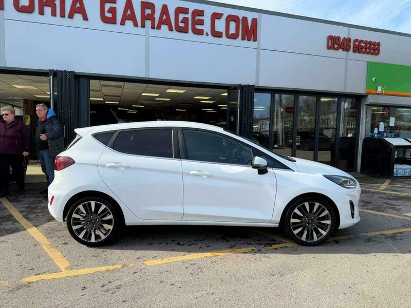 Ford Fiesta 1.0T Ecoboost Mhev Titanium MJ22NWP White #6