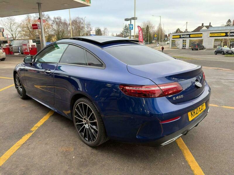 Mercedes-Benz E Class 2.9 E400d Amg Line Blue #3