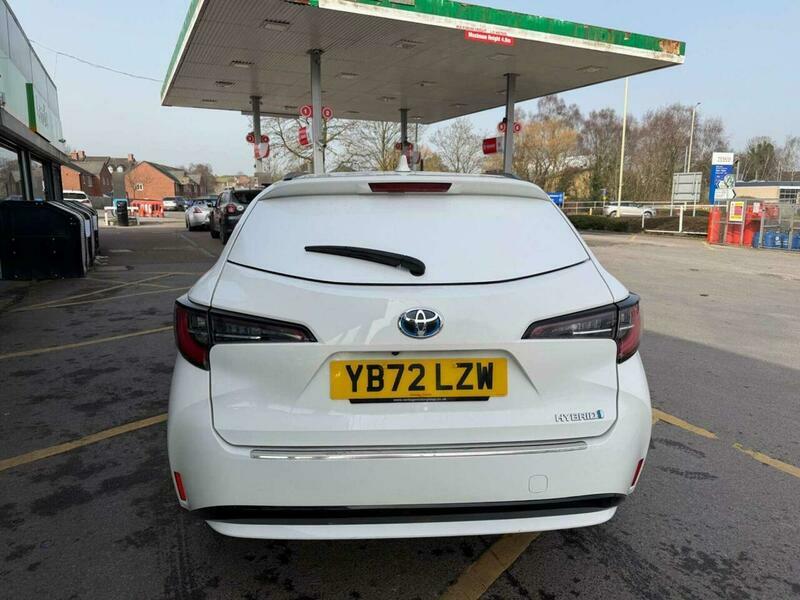 Toyota Corolla 1.8 Vvt-h Cvt Euro YB72LZW White #5