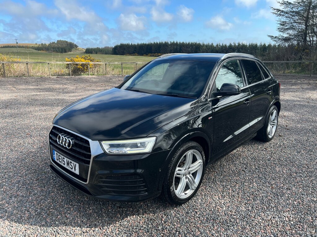 Audi Q3 2.0 Tdi S Line Plus Suv S Tronic Quattr DE15MSV Black #3