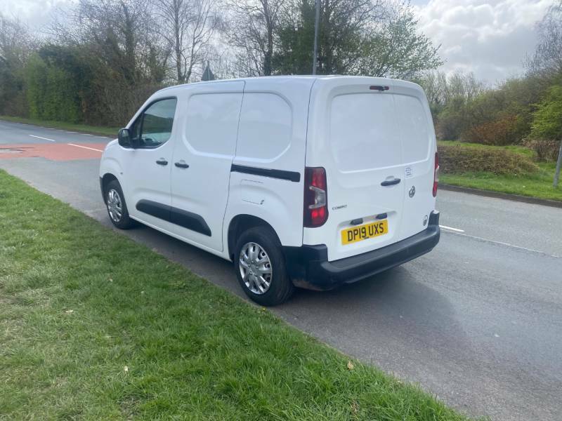 Vauxhall Combo 2000 1.6 Turbo D 75Ps H1 Edition Van - 2019 19 DP19UXS White #3