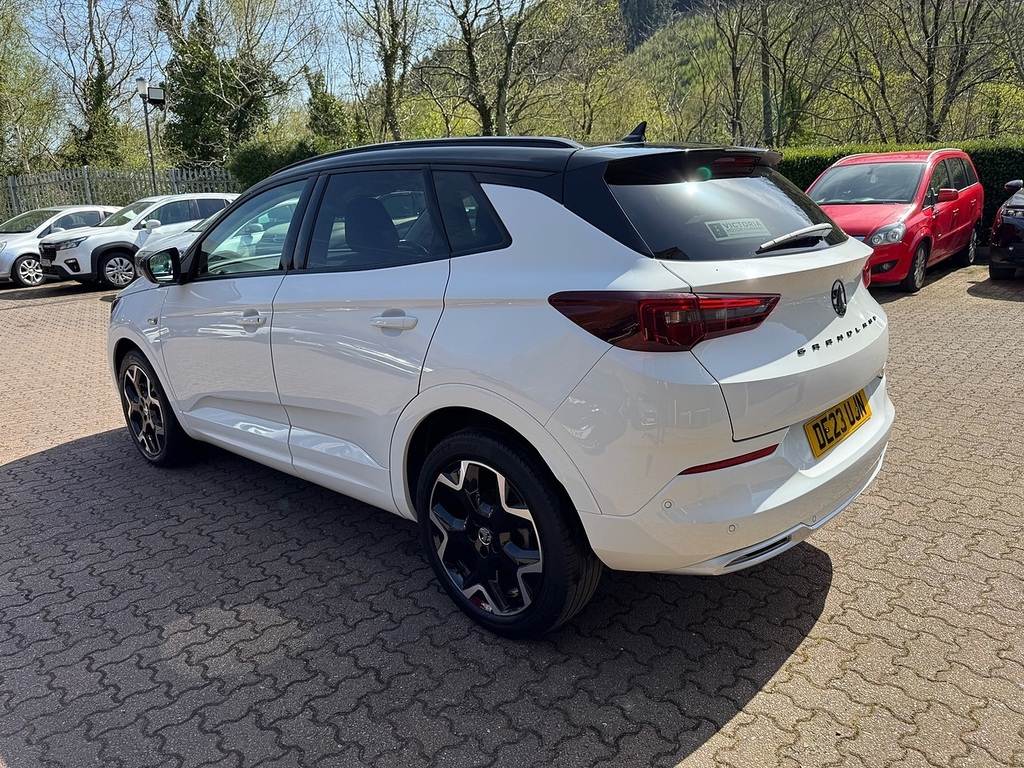 Vauxhall Grandland Turbo Ultimate DE23UJN White #3