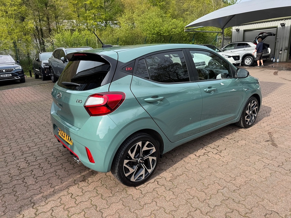 Hyundai I10 T-gdi N Line PX23YXM Green #5