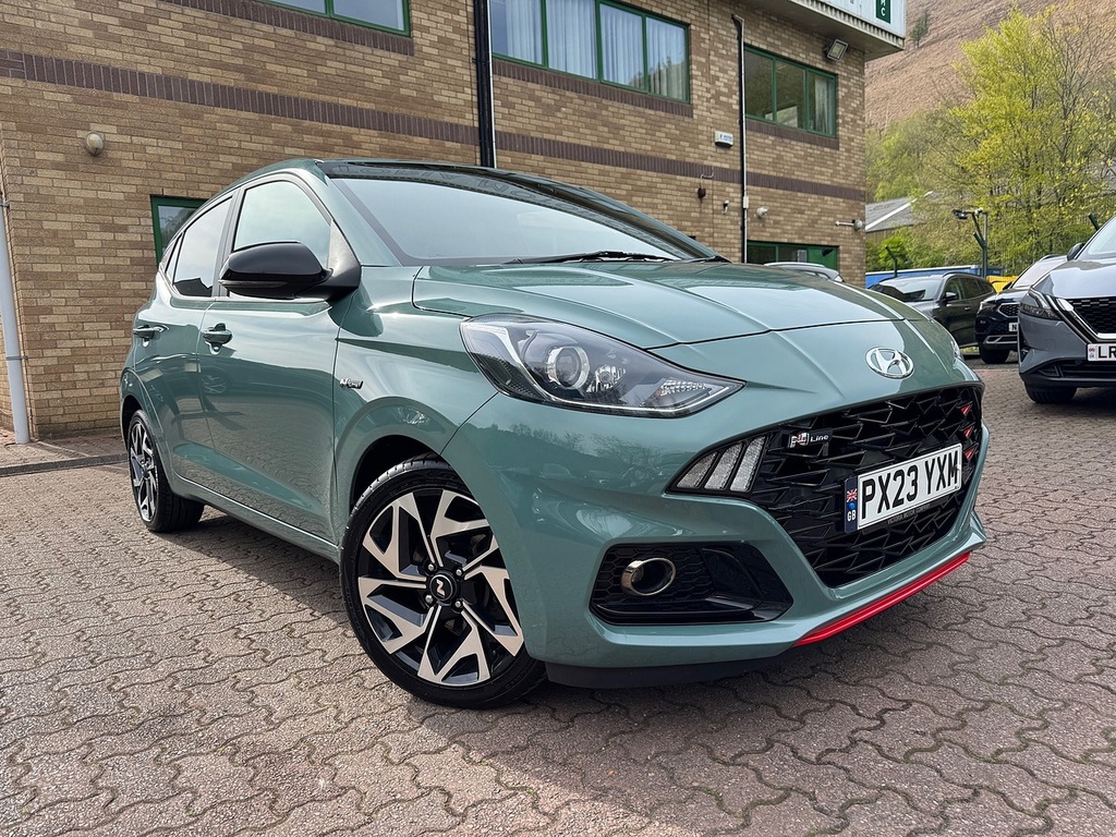 Hyundai I10 T-gdi N Line Green